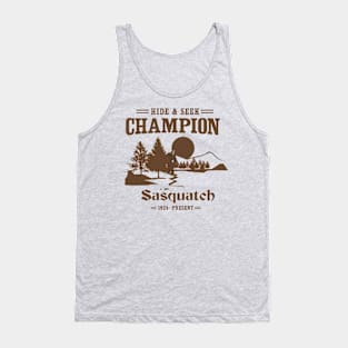 Sasquatch. Hide and Seek Champion Tank Top